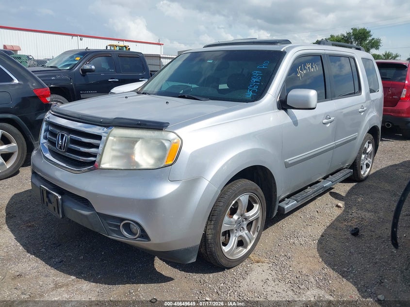 Vin: 5fnyf4h57cb062803, lot: 46148204, honda pilot ex-l 20122