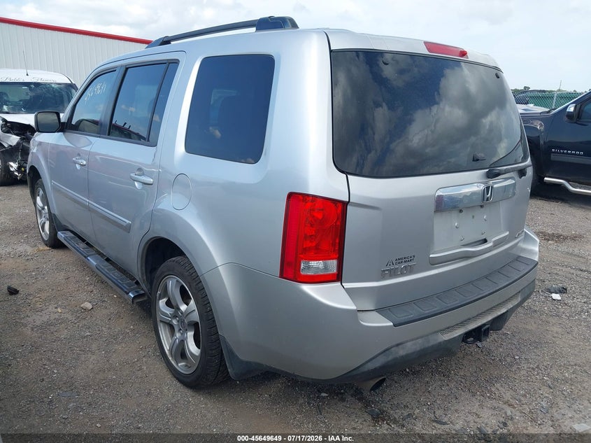 Vin: 5fnyf4h57cb062803, lot: 46148204, honda pilot ex-l 20123