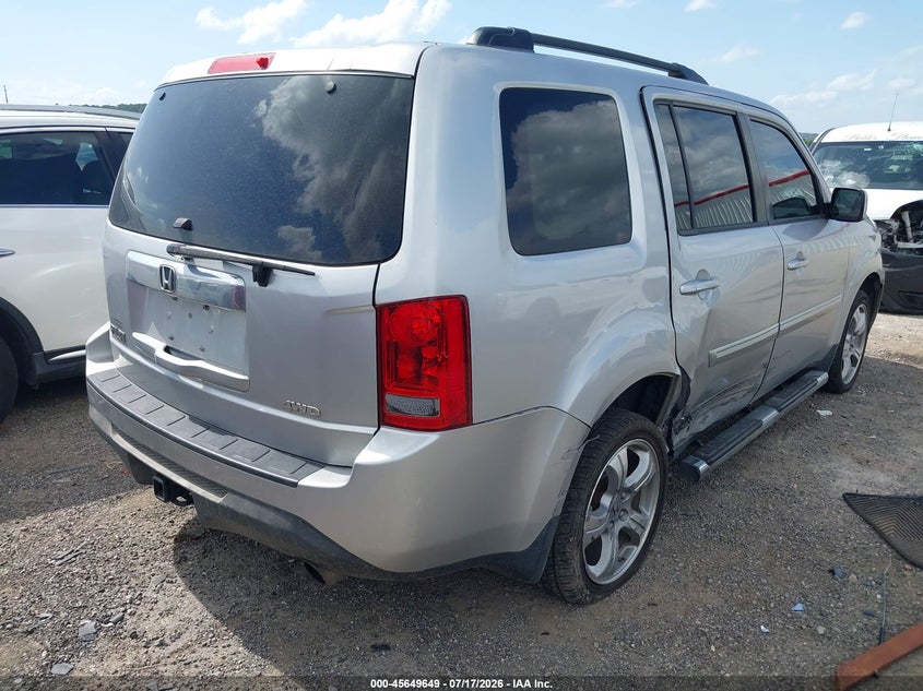 Vin: 5fnyf4h57cb062803, lot: 46148204, honda pilot ex-l 20124