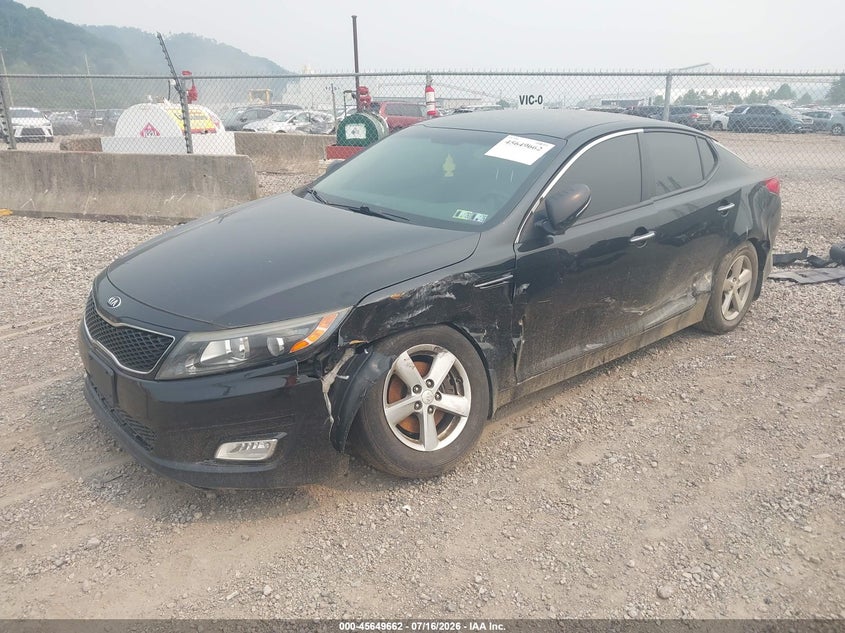 Vin: 5xxgm4a76fg425008, lot: 46148217, kia optima lx 20152