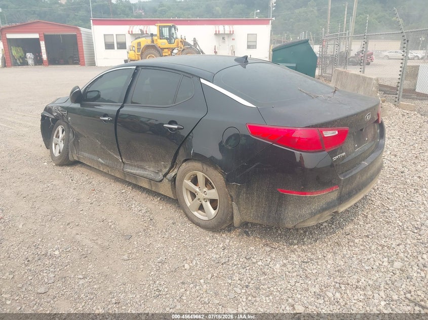 Vin: 5xxgm4a76fg425008, lot: 46148217, kia optima lx 20153