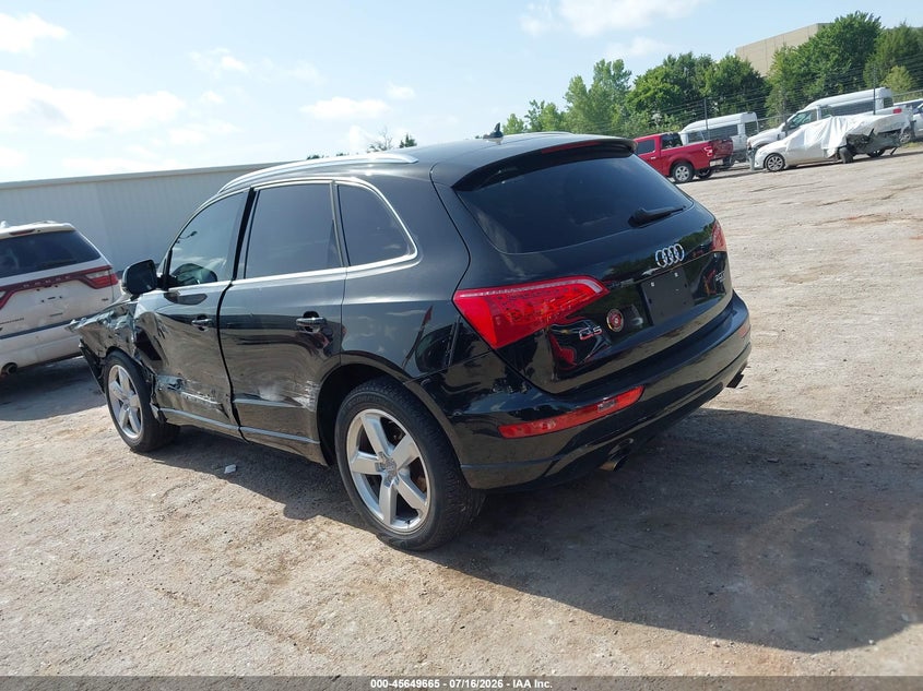 2012 Audi Q5 2.0T Premium VIN: WA1LFAFPXCA076923 Lot: 45649665