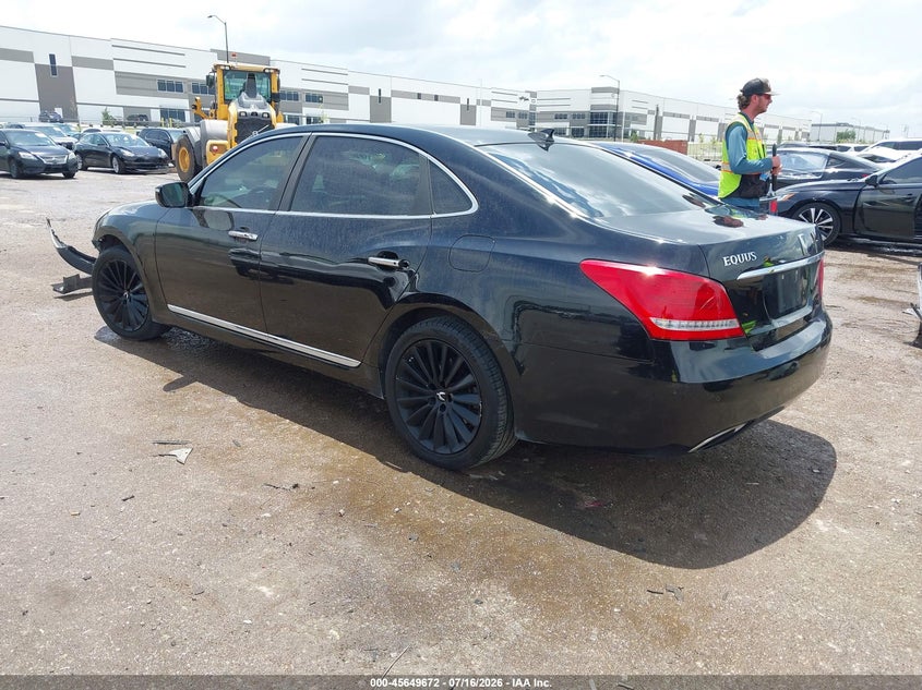 2014 HYUNDAI EQUUS auction photo 3