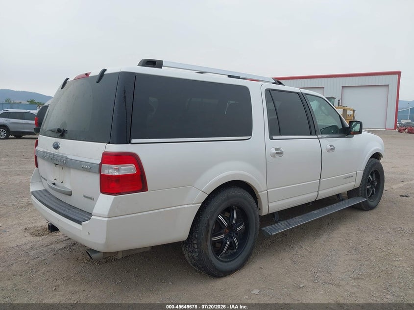 Vin: 1fmjk1mt3gef45403, lot: 46148232, ford expedition max platinum 20164