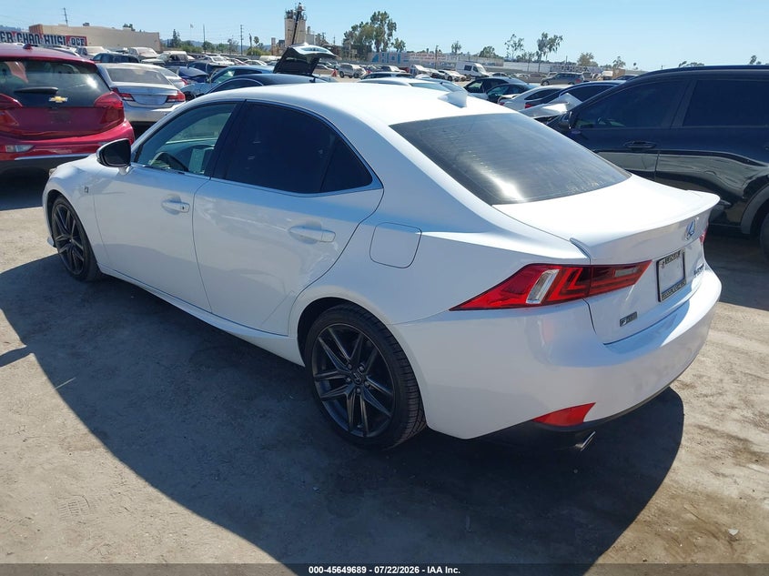 Vin: jthba1d23g5021654, lot: 46148244, lexus is 200t 20163