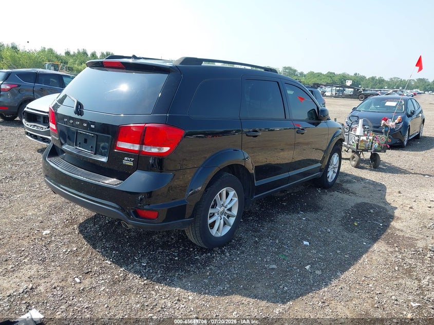 Vin: 3c4pdcbg9gt198623, lot: 46148261, dodge journey sxt 20164