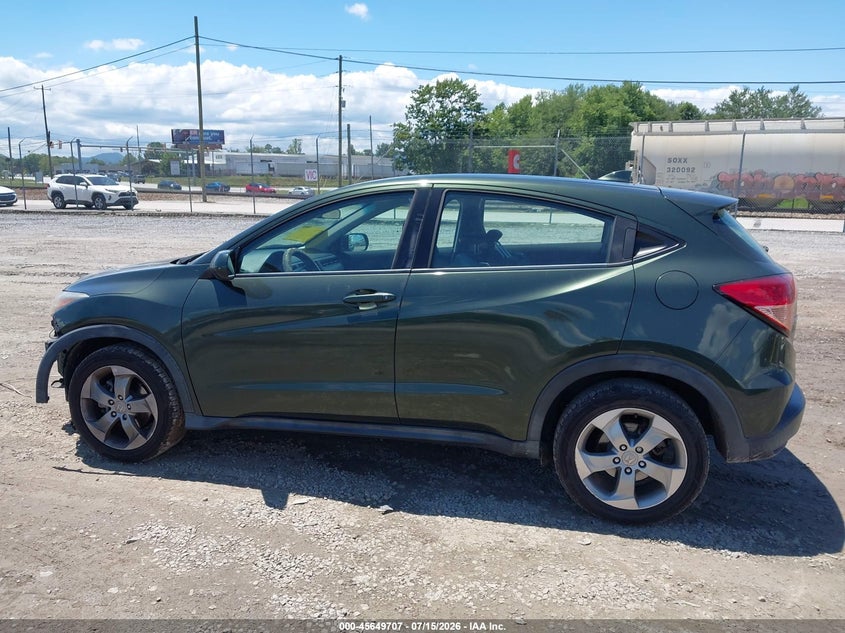 HONDA HR-V 2017 VIN 3CZRU5H31HM726721