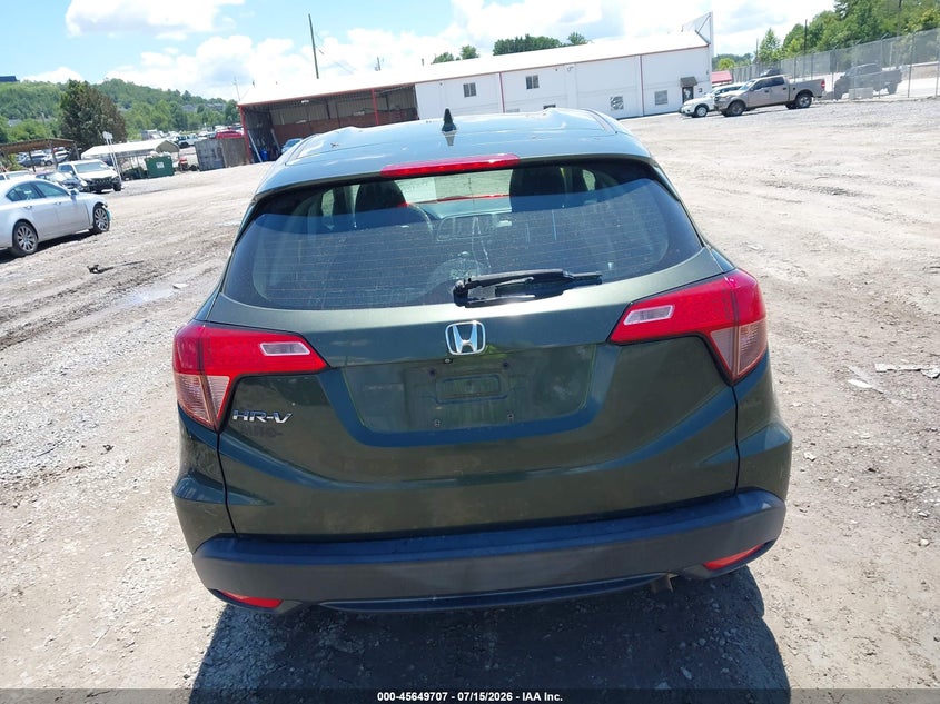 HONDA HR-V 2017 VIN 3CZRU5H31HM726721