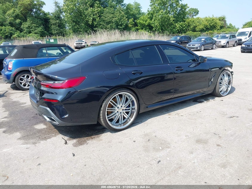 Vin: wbagv4c06ncg88269, lot: 46148265, bmw 840 gran coupe i xdrive 20224