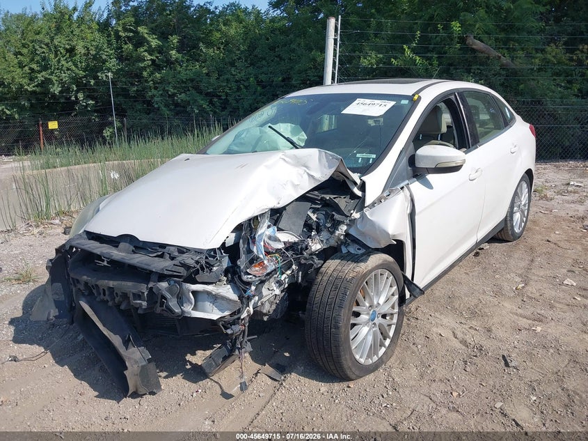 Vin: 1fahp3h26cl435393, lot: 46148270, ford focus sel 20122