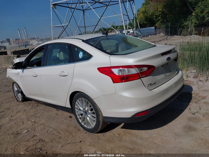 Vin: 1fahp3h26cl435393, lot: 46148270, ford focus sel 20123