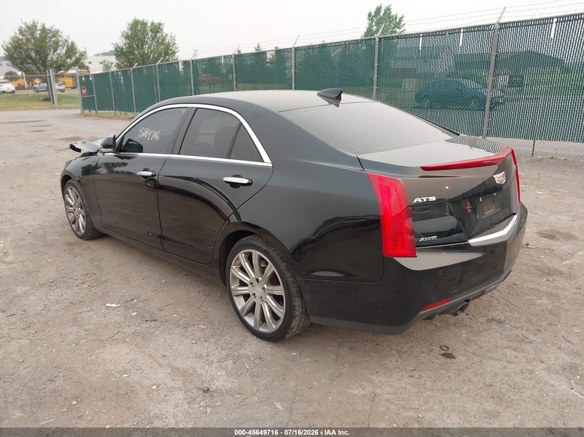 Vin: 1g6ah5rxxh0189779, lot: 46148271, cadillac ats luxury 20173