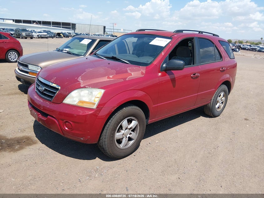2008 Kia Sorento Lx KNDJC735485854161 photo 1