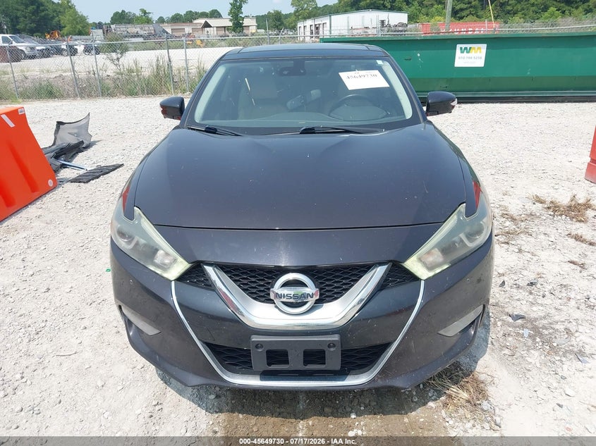 2016 Nissan Maxima 3.5 Platinum VIN: 1N4AA6AP8GC380901 Lot: 45649730