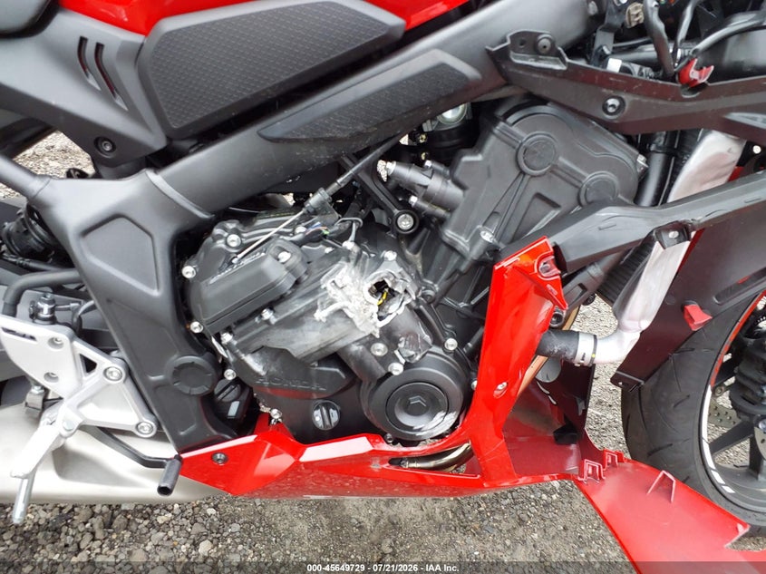 2026 Honda Cbr650 R VIN: MLHRH1557T5202171 Lot: 45649729