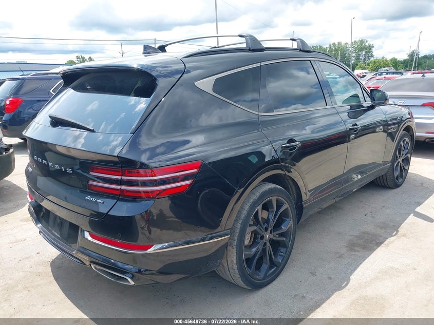 Vin: kmuhcesc4ru159945, lot: 46148291, genesis gv80 3.5t prestige signature awd 20244