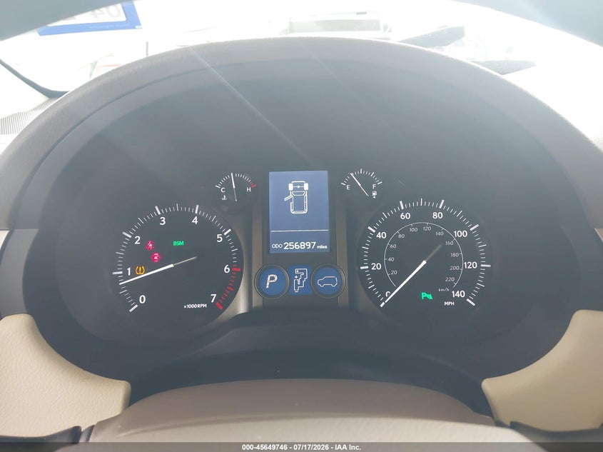 2014 Lexus Gx 460 VIN: JTJBM7FX8E5077510 Lot: 45649746