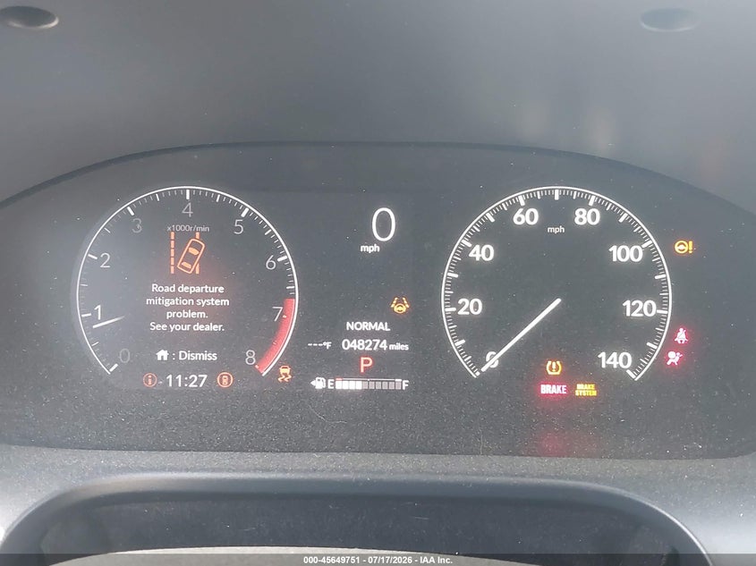 2023 Honda Hr-V 2Wd Lx VIN: 3CZRZ1H37PM723024 Lot: 45649751