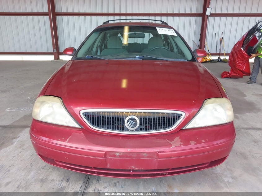 2000 Mercury Sable Gs VIN: 1MEFM58U7YG621871 Lot: 45649756