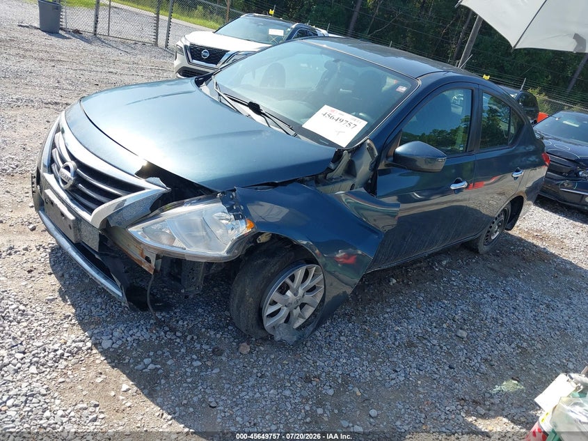 Vin: 3n1cn7ap4hl891592, lot: 46148314, nissan versa 1.6 sv 20172