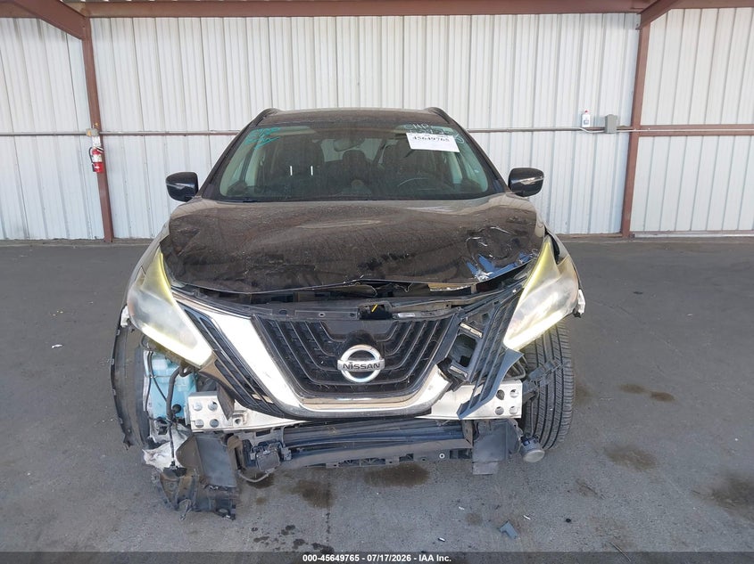 2018 Nissan Murano Sv VIN: 5N1AZ2MH6JN140673 Lot: 45649765