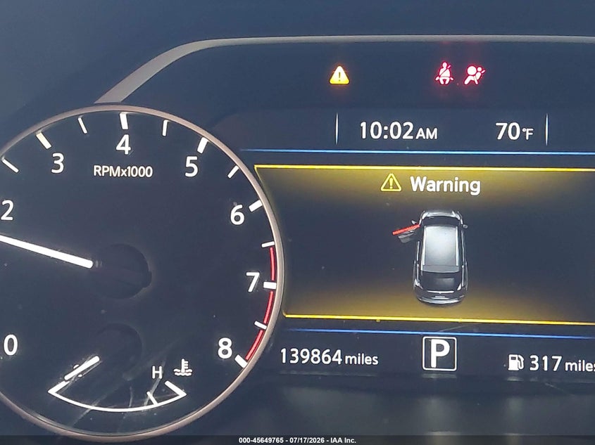 2018 Nissan Murano Sv VIN: 5N1AZ2MH6JN140673 Lot: 45649765