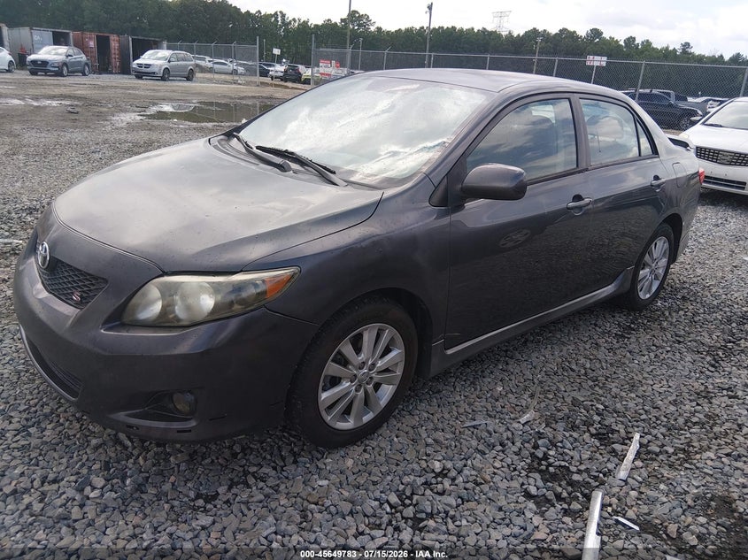 2010 Toyota Corolla, Front End, IAAI, VIN 2T1BU4EE8AC474214 — photo 2