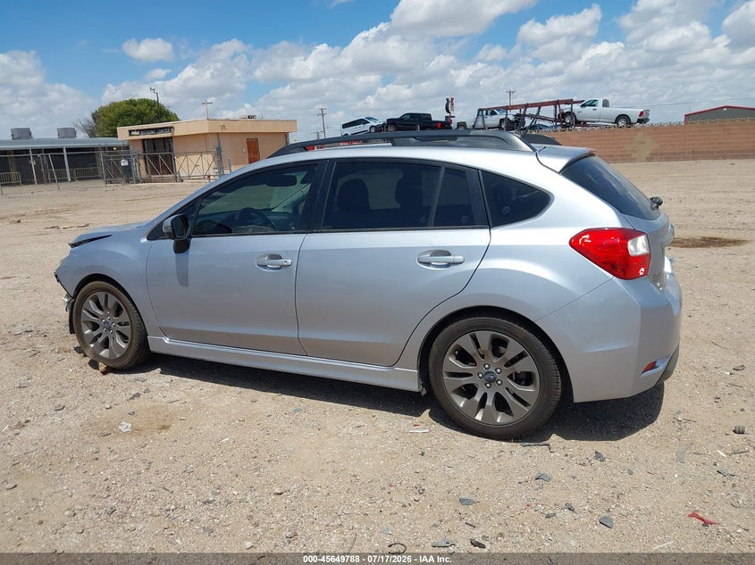 2016 Subaru Impreza 2.0I Sport Premium VIN: JF1GPAP62G8218467 Lot: 45649788