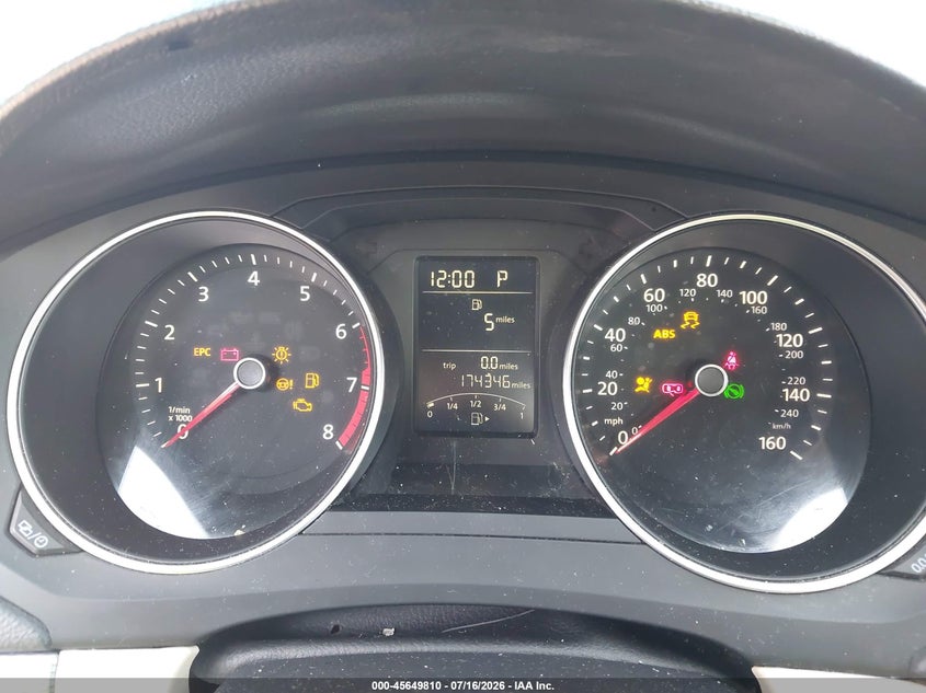 VOLKSWAGEN JETTA 2015 VIN 3VWD17AJ9FM231576