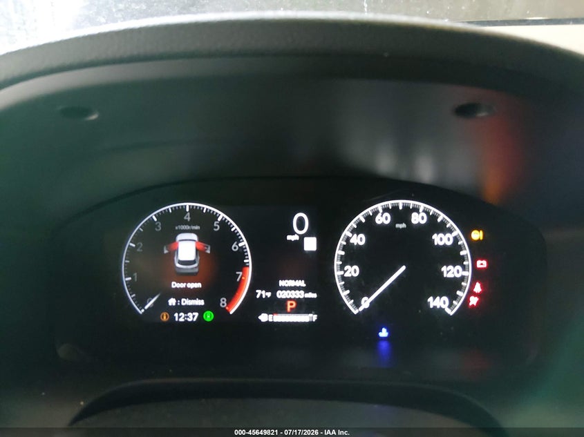 2026 Honda Hr-V Awd Lx VIN: 3CZRZ2H39TM704569 Lot: 45649821