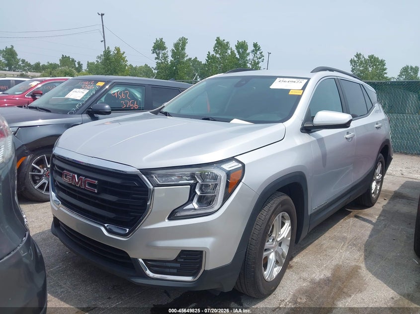 Vin: 3gkalmev8nl272253, lot: 46148380, gmc terrain fwd sle 20222