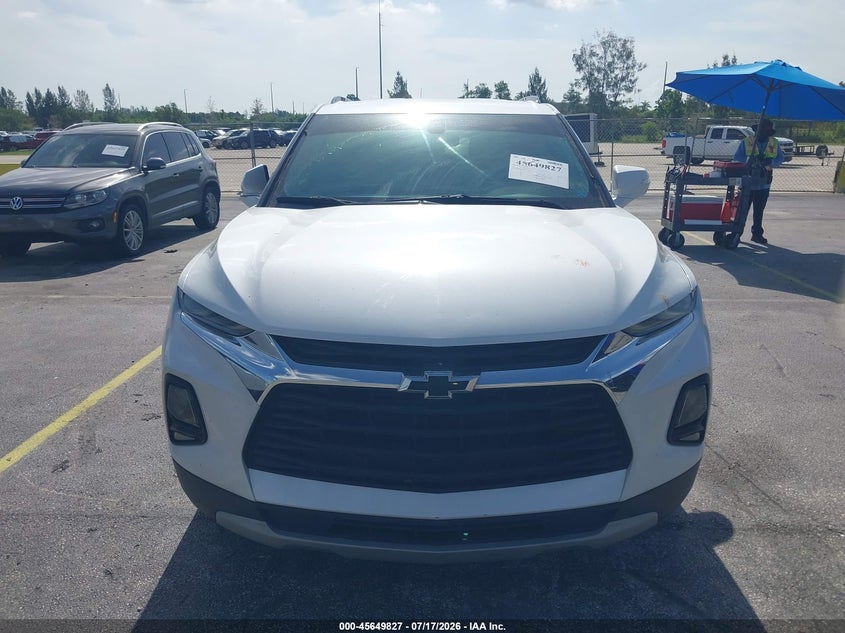 2021 Chevrolet Blazer Fwd 1Lt VIN: 3GNKBBRAXMS523090 Lot: 45649827