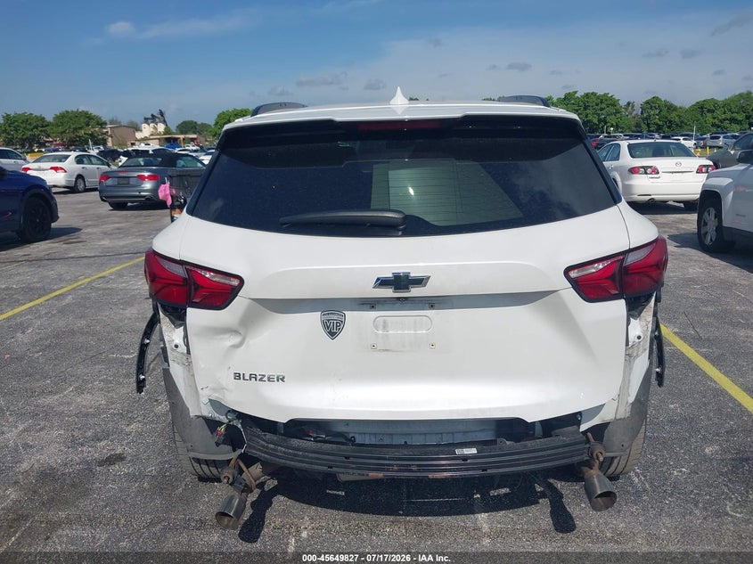 2021 Chevrolet Blazer Fwd 1Lt VIN: 3GNKBBRAXMS523090 Lot: 45649827
