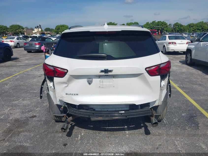 2021 Chevrolet Blazer Fwd 1Lt VIN: 3GNKBBRAXMS523090 Lot: 45649827