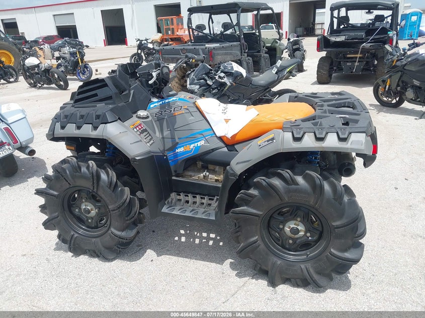 2024 Polaris Sportsman 850 High Lifter Edition VIN: 4XASXN85XRB156301 Lot: 45649847