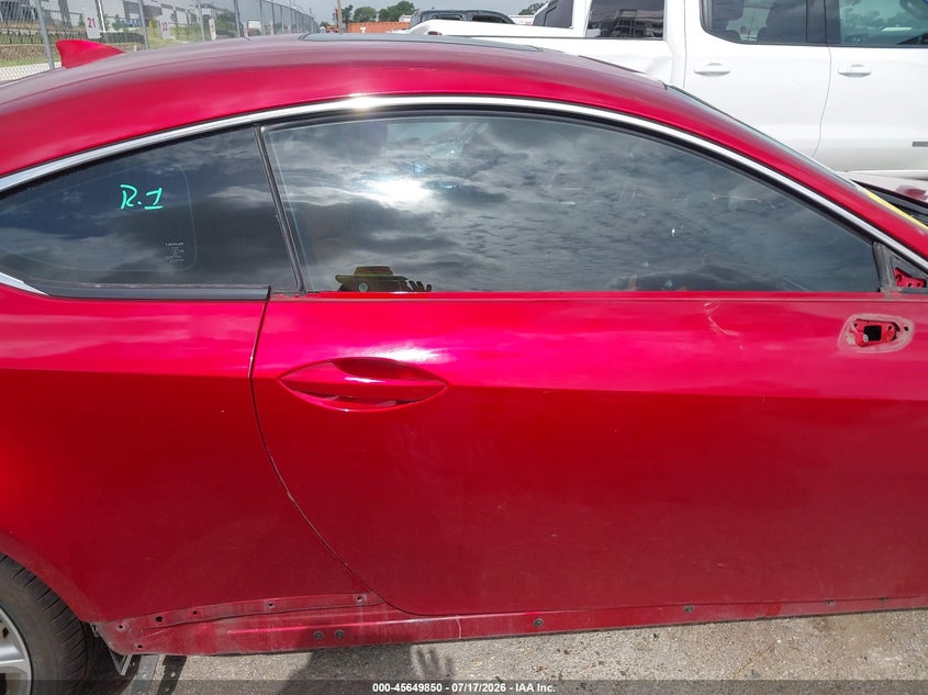 2015 Lexus Rc 350 VIN: JTHHE5BC1F5009969 Lot: 45649850