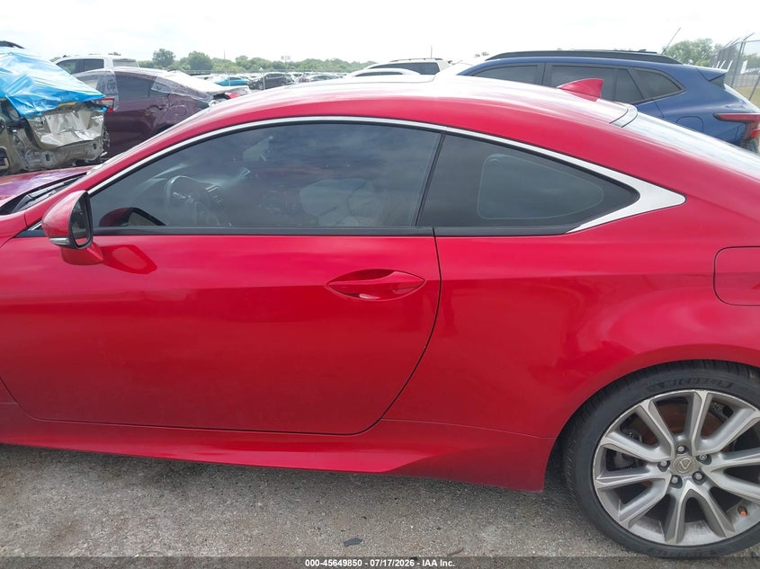 2015 Lexus Rc 350 VIN: JTHHE5BC1F5009969 Lot: 45649850