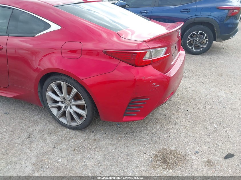 2015 Lexus Rc 350 VIN: JTHHE5BC1F5009969 Lot: 45649850
