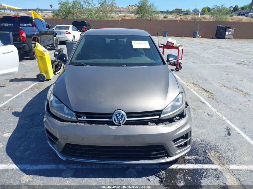 2015 Volkswagen Golf R 4-Door VIN: WVWLF7AU4FW222701 Lot: 45649851