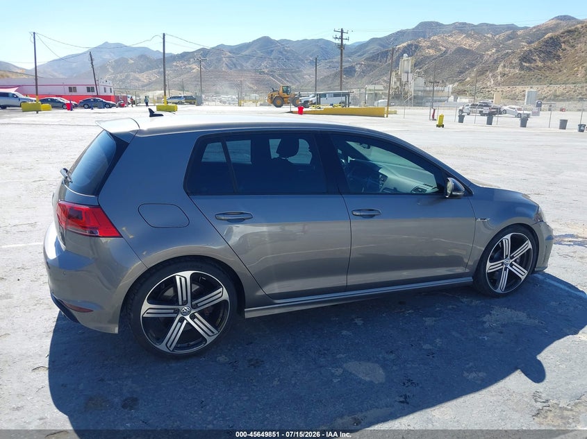 2015 Volkswagen Golf R 4-Door VIN: WVWLF7AU4FW222701 Lot: 45649851