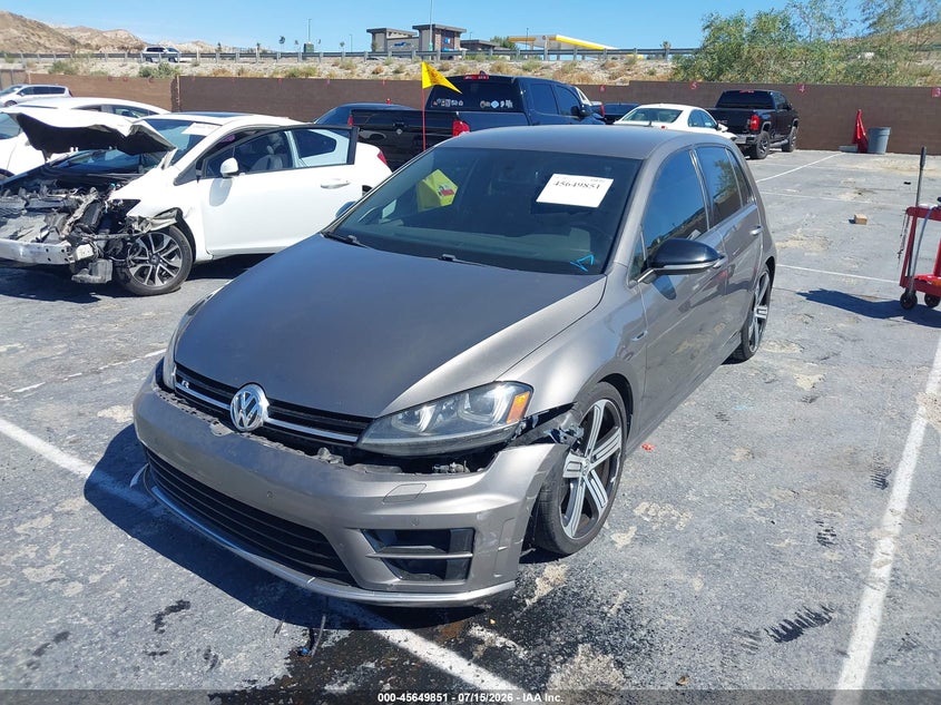 2015 Volkswagen Golf R 4-Door VIN: WVWLF7AU4FW222701 Lot: 45649851