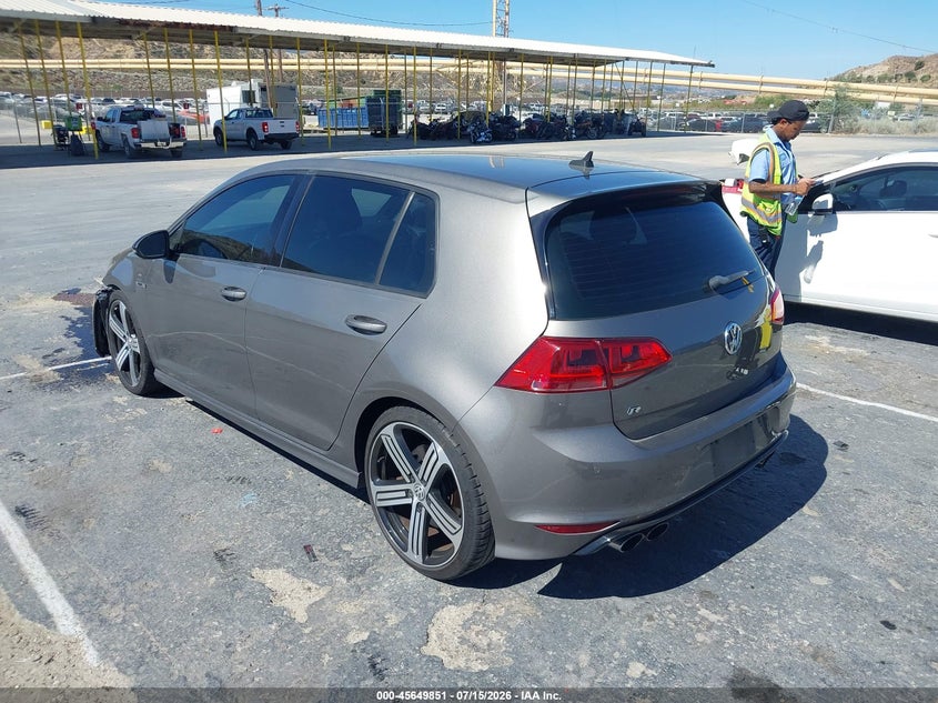 2015 Volkswagen Golf R 4-Door VIN: WVWLF7AU4FW222701 Lot: 45649851