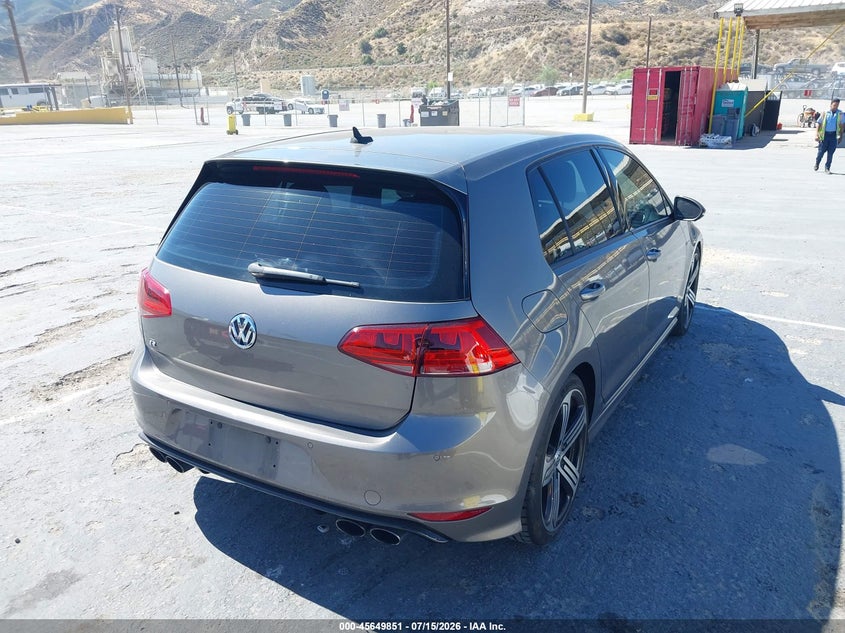 2015 Volkswagen Golf R 4-Door VIN: WVWLF7AU4FW222701 Lot: 45649851
