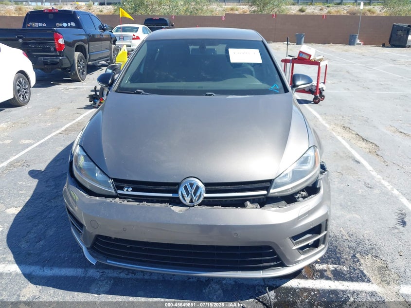 2015 Volkswagen Golf R 4-Door VIN: WVWLF7AU4FW222701 Lot: 45649851