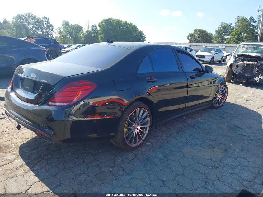 2015 MERCEDES-BENZ S 550 auction photo 4