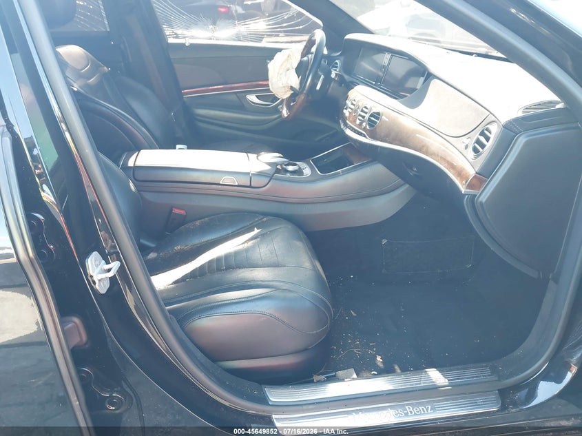 2015 MERCEDES-BENZ S 550 auction photo 5