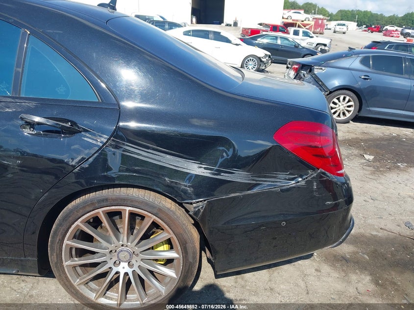 2015 MERCEDES-BENZ S 550 auction photo 6