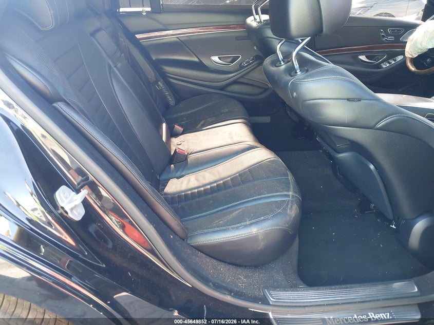 2015 MERCEDES-BENZ S 550 auction photo 8