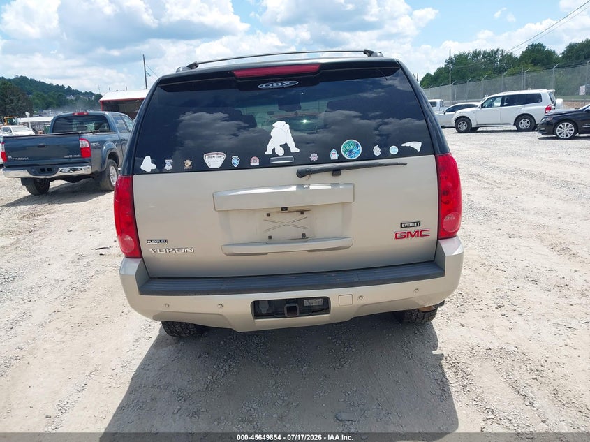 2008 GMC Yukon Slt VIN: 1GKFK13088R263192 Lot: 45649854