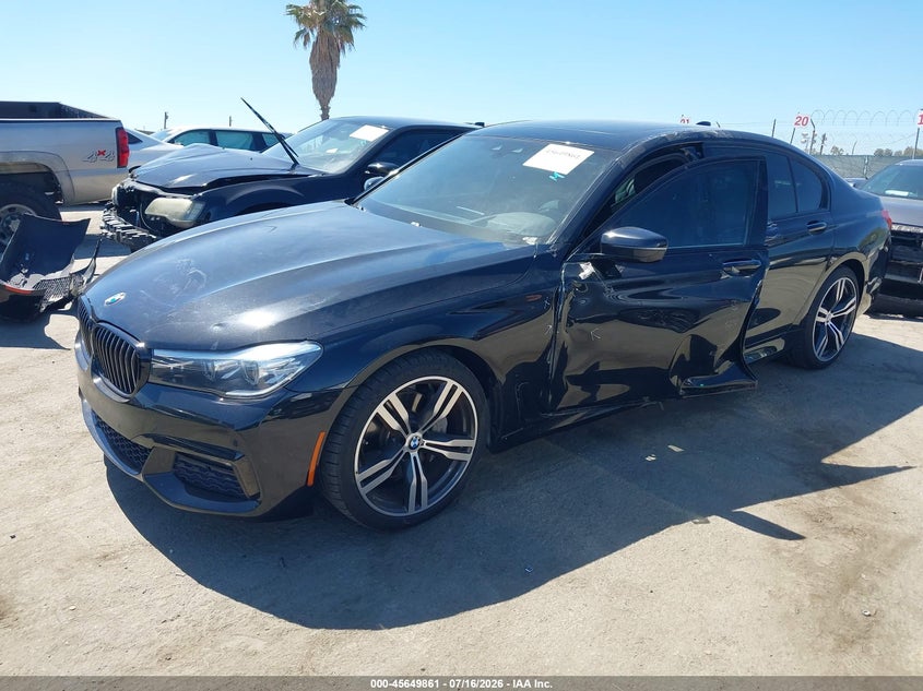 Vin: wba7e2c5xjg741846, lot: 46148416, bmw 740i 20182